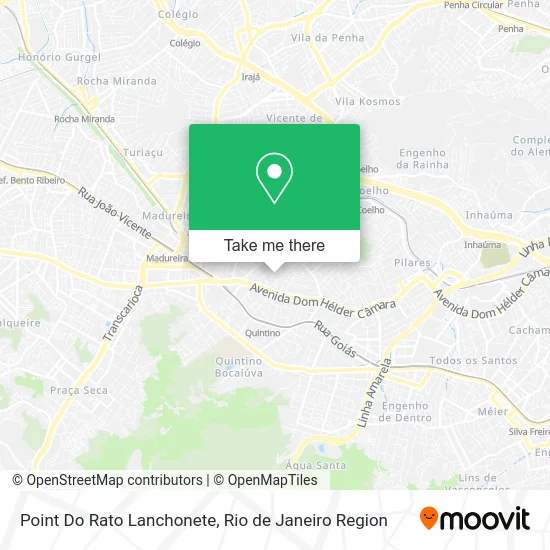 Point Do Rato Lanchonete map