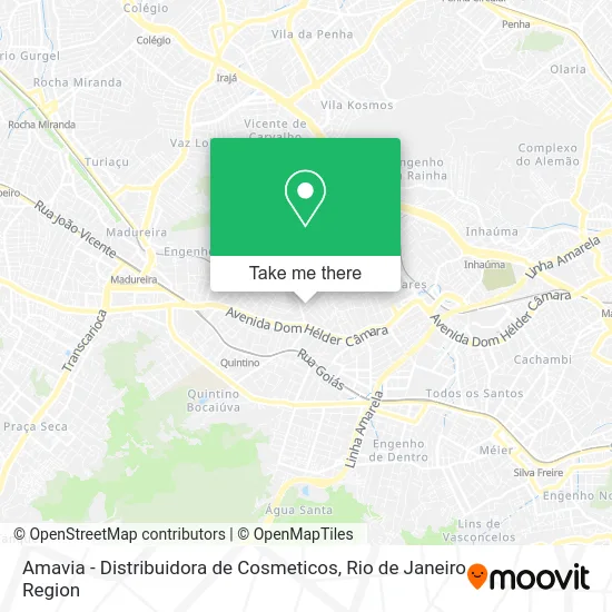 Amavia - Distribuidora de Cosmeticos map