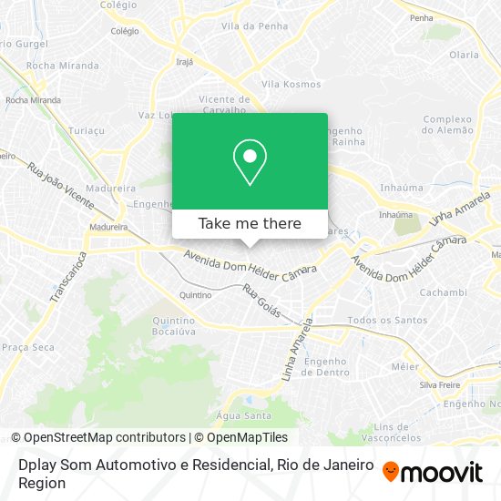 Dplay Som Automotivo e Residencial map