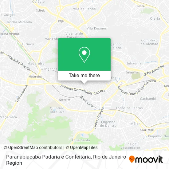 Paranapiacaba Padaria e Confeitaria map