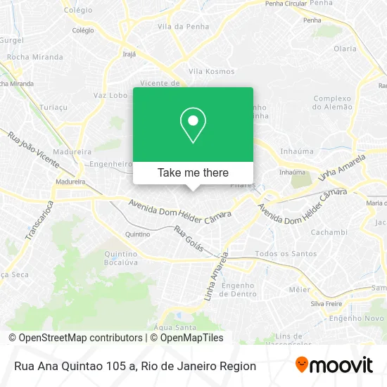 Rua Ana Quintao 105 a map