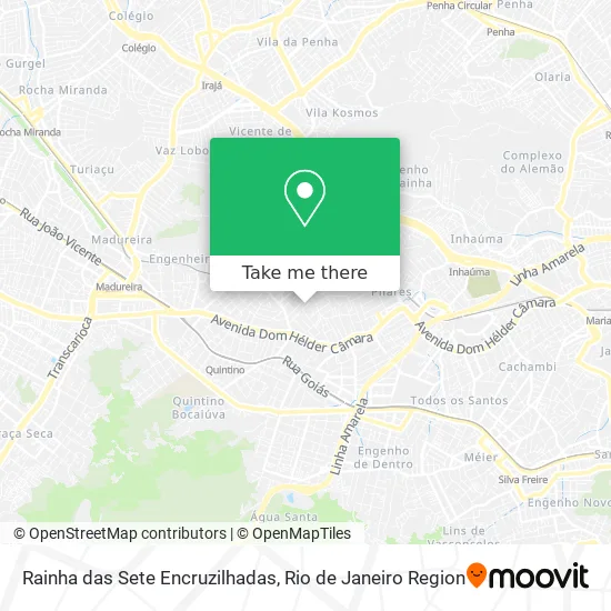 Rainha das Sete Encruzilhadas map