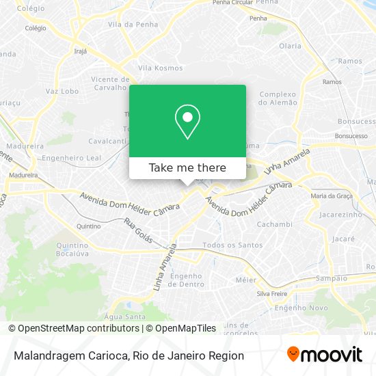 Malandragem Carioca map