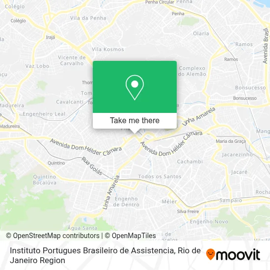 Instituto Portugues Brasileiro de Assistencia map