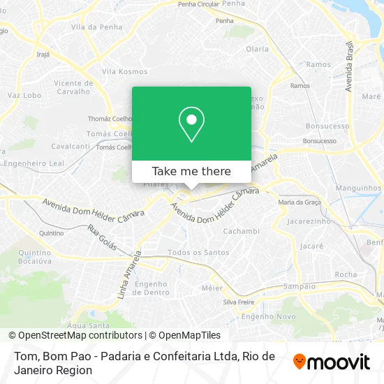 Tom, Bom Pao - Padaria e Confeitaria Ltda map