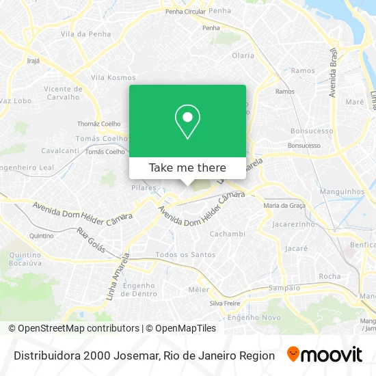 Distribuidora 2000 Josemar map