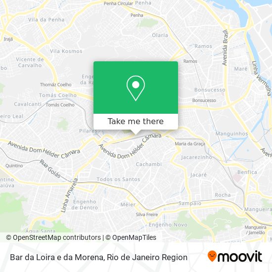 Bar da Loira e da Morena map