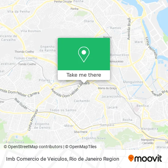 Imb Comercio de Veiculos map