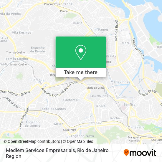 Mapa Mediem Servicos Empresariais