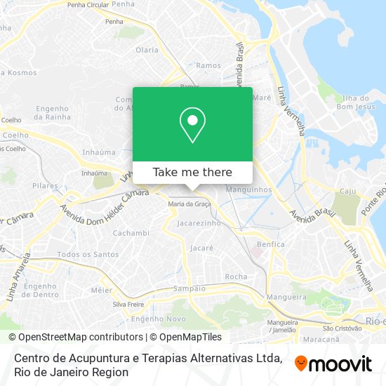 Centro de Acupuntura e Terapias Alternativas Ltda map