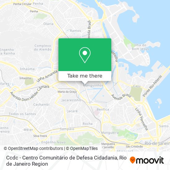 Ccdc - Centro Comunitário de Defesa Cidadania map