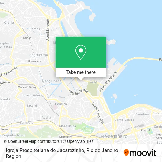 Igreja Presbiteriana de Jacarezinho map