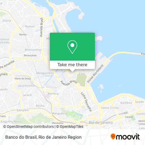 Banco do Brasil map