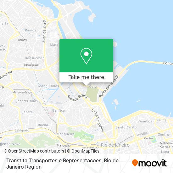 Transtita Transportes e Representacoes map