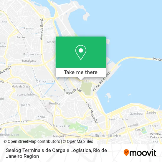Sealog Terminais de Carga e Logistica map