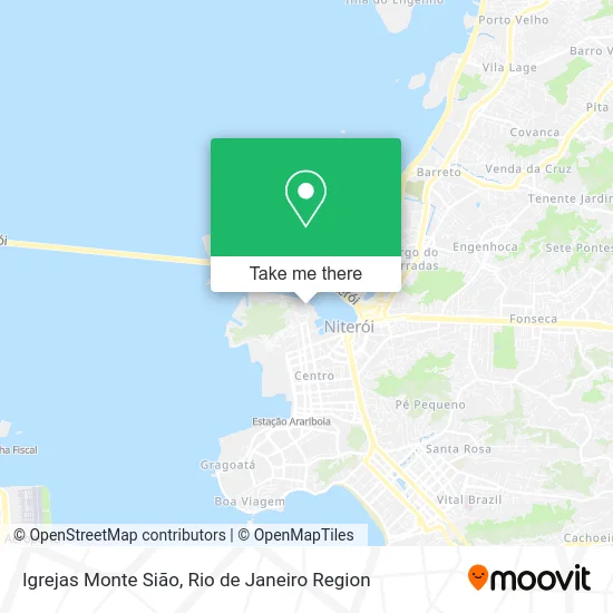 Igrejas Monte Sião map