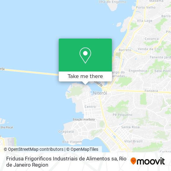 Fridusa Frigorificos Industriais de Alimentos sa map