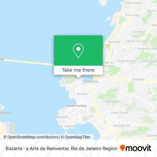 Bazarte - a Arte de Reinventar map