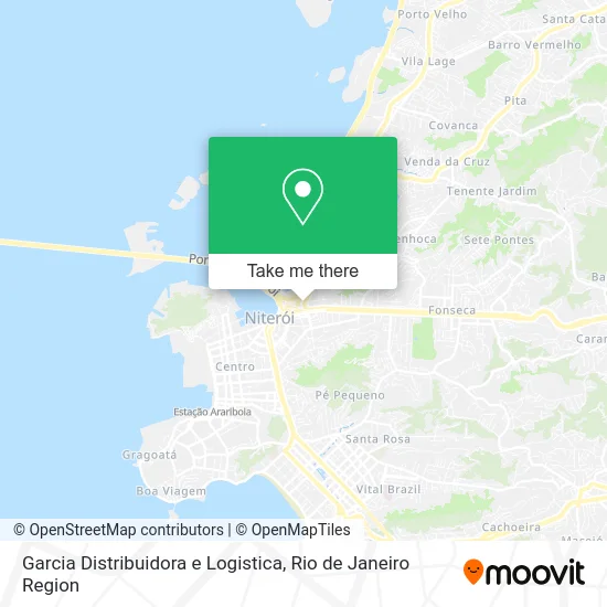 Garcia Distribuidora e Logistica map