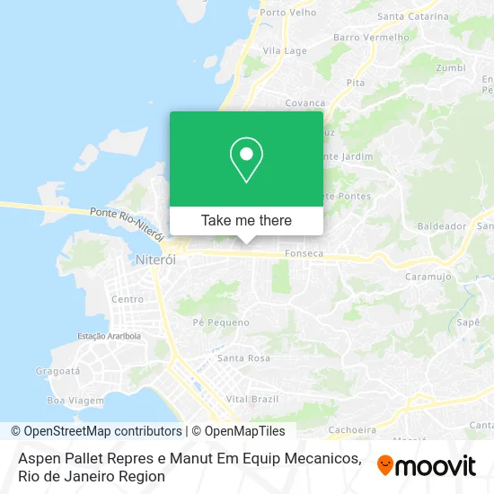 Aspen Pallet Repres e Manut Em Equip Mecanicos map