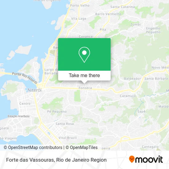 Forte das Vassouras map