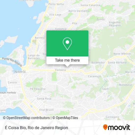 É Coisa Bio map