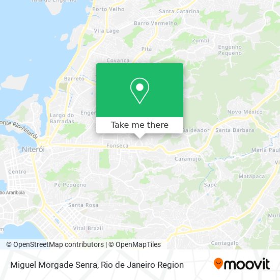 Miguel Morgade Senra map