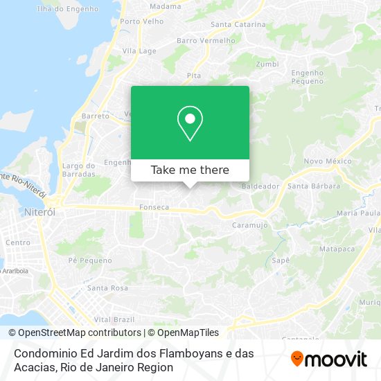 Mapa Condominio Ed Jardim dos Flamboyans e das Acacias
