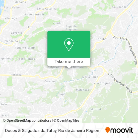 Doces & Salgados da Tatay map