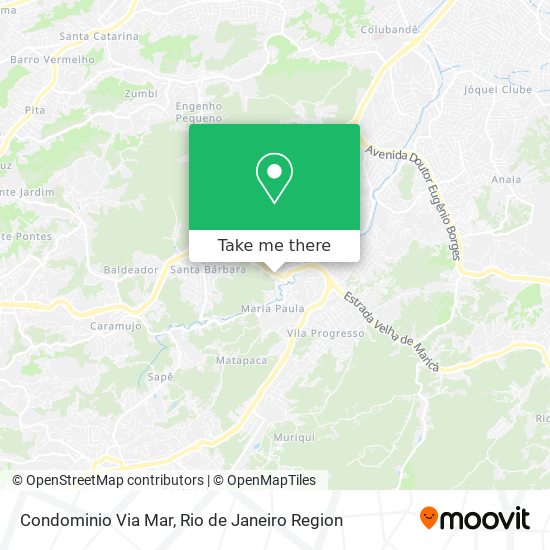 Condominio Via Mar map