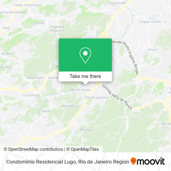 Condomínio Residencial Lugo map