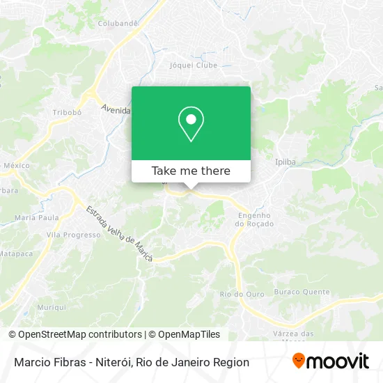 Marcio Fibras - Niterói map