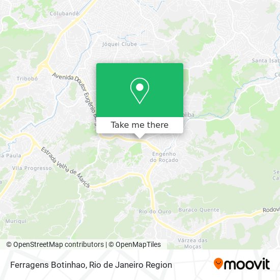 Ferragens Botinhao map