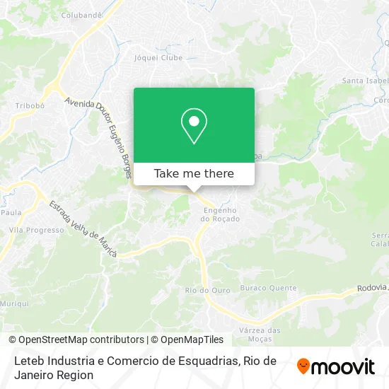 Leteb Industria e Comercio de Esquadrias map