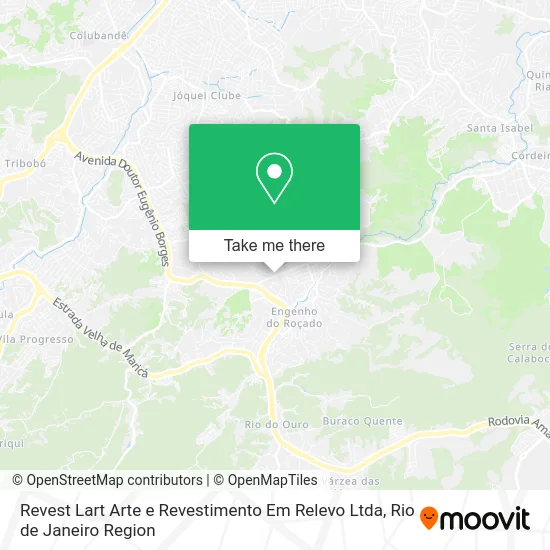 Revest Lart Arte e Revestimento Em Relevo Ltda map