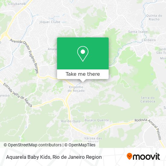 Aquarela Baby Kids map