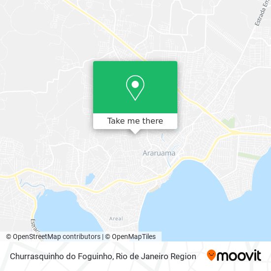 Mapa Churrasquinho do Foguinho