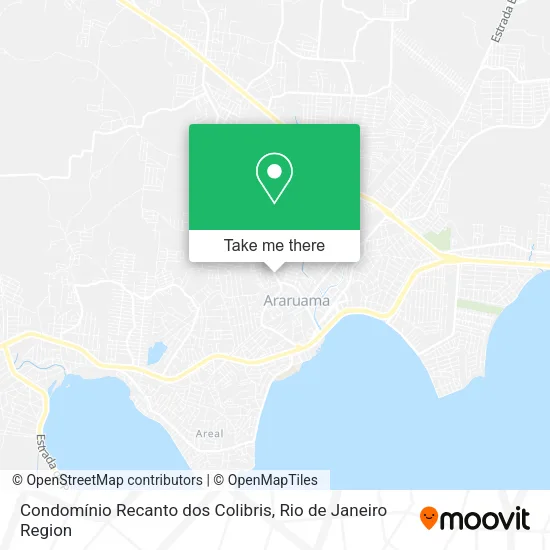 Condomínio Recanto dos Colibris map