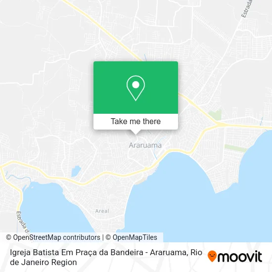 Igreja Batista Em Praça da Bandeira - Araruama map
