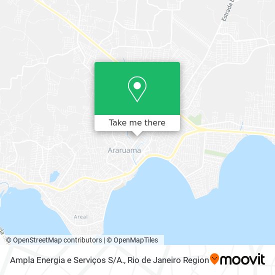 Ampla Energia e Serviços S/A. map