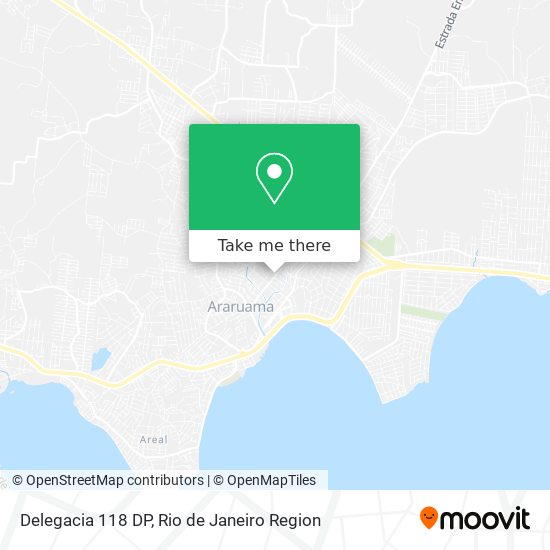 Mapa Delegacia 118 DP