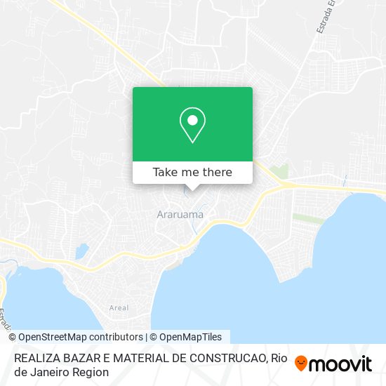 REALIZA BAZAR E MATERIAL DE CONSTRUCAO map