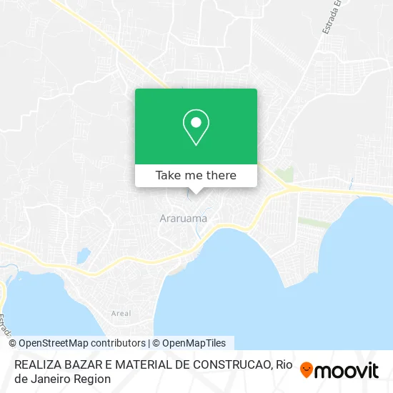 REALIZA BAZAR E MATERIAL DE CONSTRUCAO map