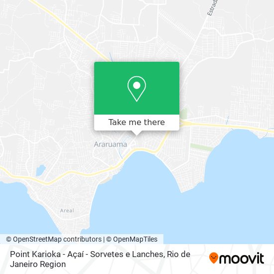 Point Karioka - Açaí - Sorvetes e Lanches map