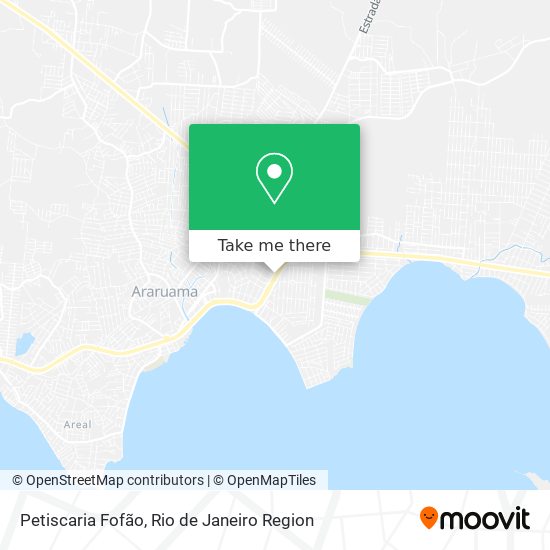 Petiscaria Fofão map