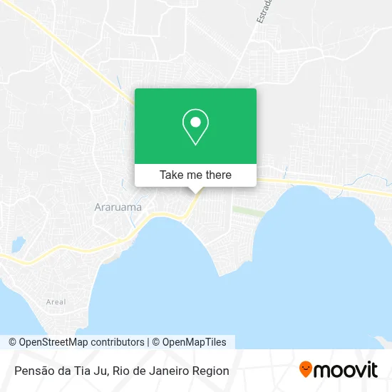 Pensão da Tia Ju map