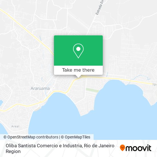 Oliba Santista Comercio e Industria map