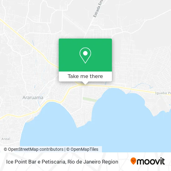 Ice Point Bar e Petiscaria map