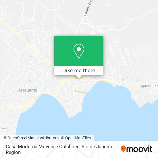 Casa Moderna Móveis e Colchões map