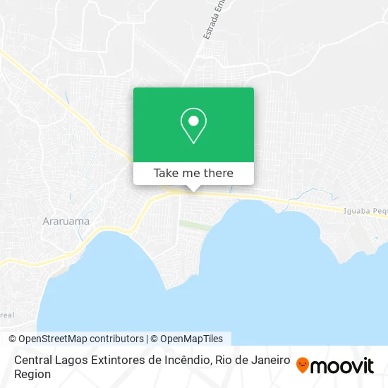 Central Lagos Extintores de Incêndio map